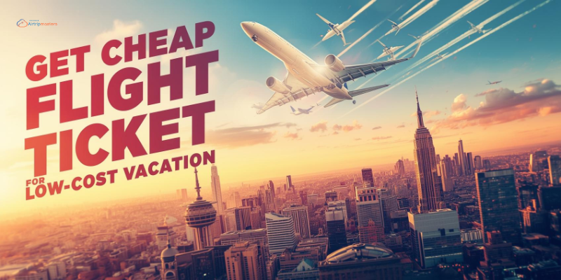 Get Cheap Flight Tickets for a Low-Cost Vacation