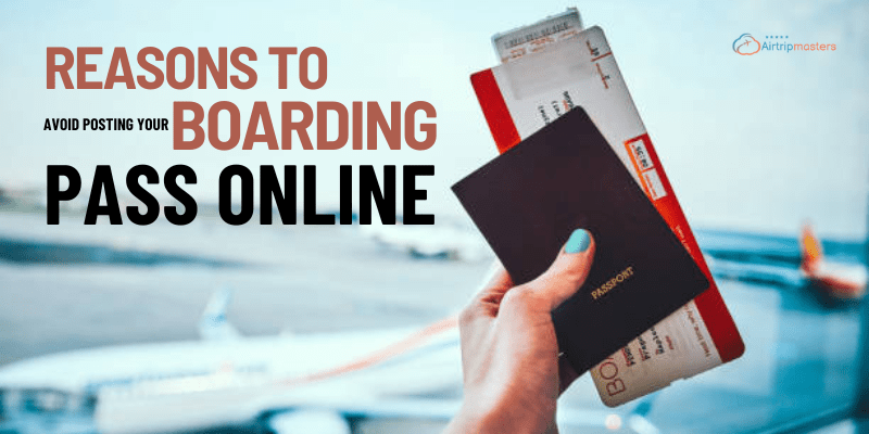 Avoid Posting Your Boarding Pass Online