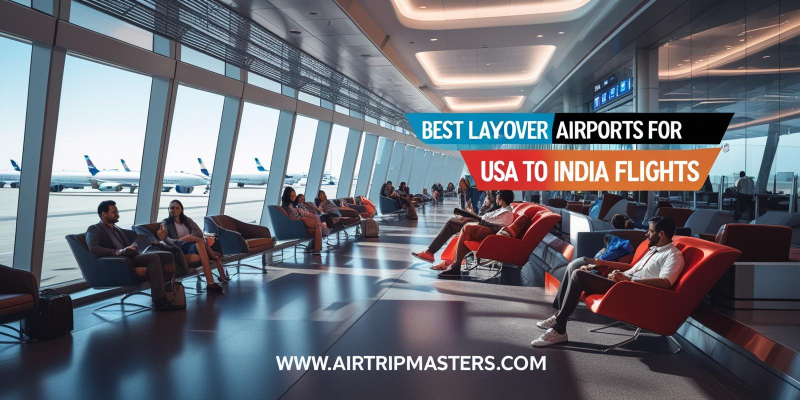 Best Layover Airports for USA to India Flights