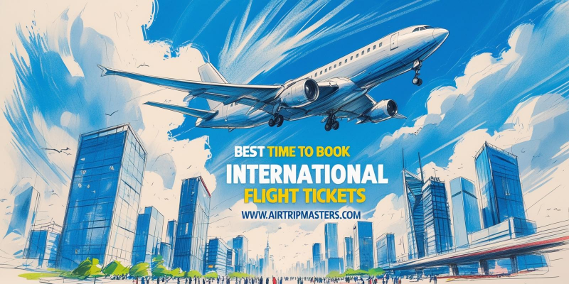 Best Time to Book International Flight Tickets