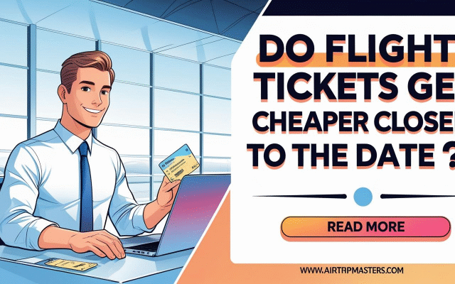 Do Flight Tickets Get Cheaper Closer to the Date? – The Truth Revealed by Air Trip Masters