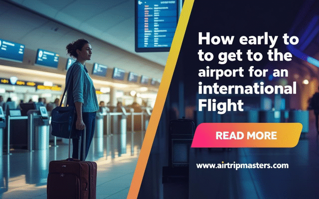 How Early to Get to Airport for International Flight: Complete Guide by Air trip Masters