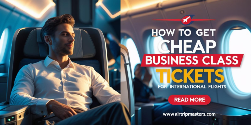 How to Get Cheap Business Class Tickets for International Flights