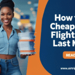 How to Get Cheap Flight Tickets Last Minute