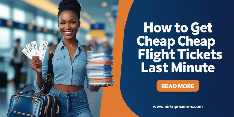 How to Get Cheap Flight Tickets Last Minute