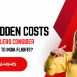 What hidden costs should travelers consider when booking USA to India flights
