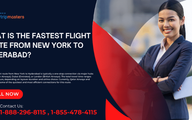 What is the Fastest Flight Route from New York to Hyderabad? | Airtrip Masters Guide