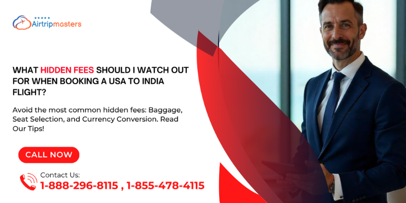 Hidden Fees for USA to India Flight Bookings