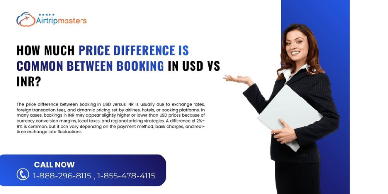 common between booking in USD vs INR