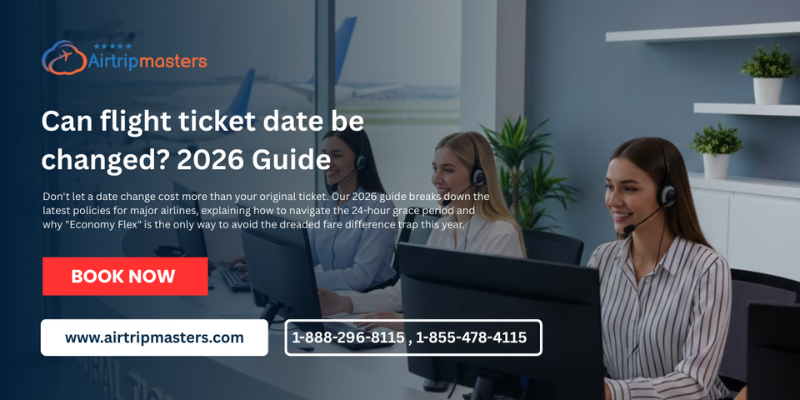 Can flight ticket date be changed