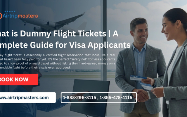 What is Dummy Flight Tickets | A Complete Guide for Visa Applicants