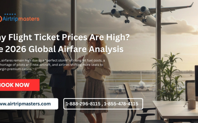 Why Flight Ticket Prices Are High? The 2026 Global Airfare Analysis
