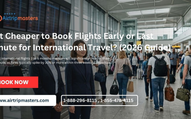 Is It Cheaper to Book Flights Early or Last Minute for International Travel? (2026 Guide)