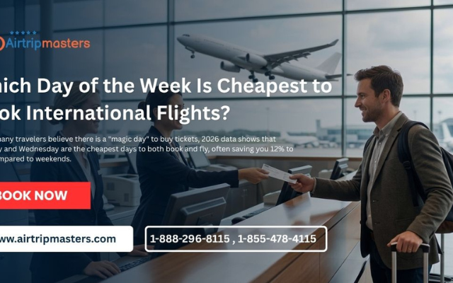 Which Day of the Week Is Cheapest to Book International Flights?