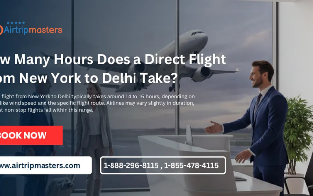 How Many Hours Does a Direct Flight From New York to Delhi Take?