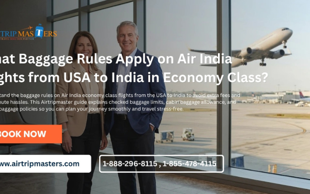 What Baggage Rules Apply on Air India Flights from USA to India in Economy Class?