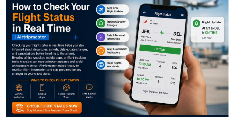 Flight Status Query Error How to Check Your Flight Status in Real Time | Air Trip Masters