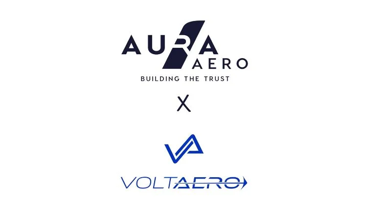Aura Aero and Voltaero logos