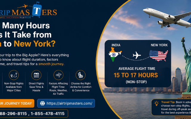How Many Hours Does It Take from India to New York?