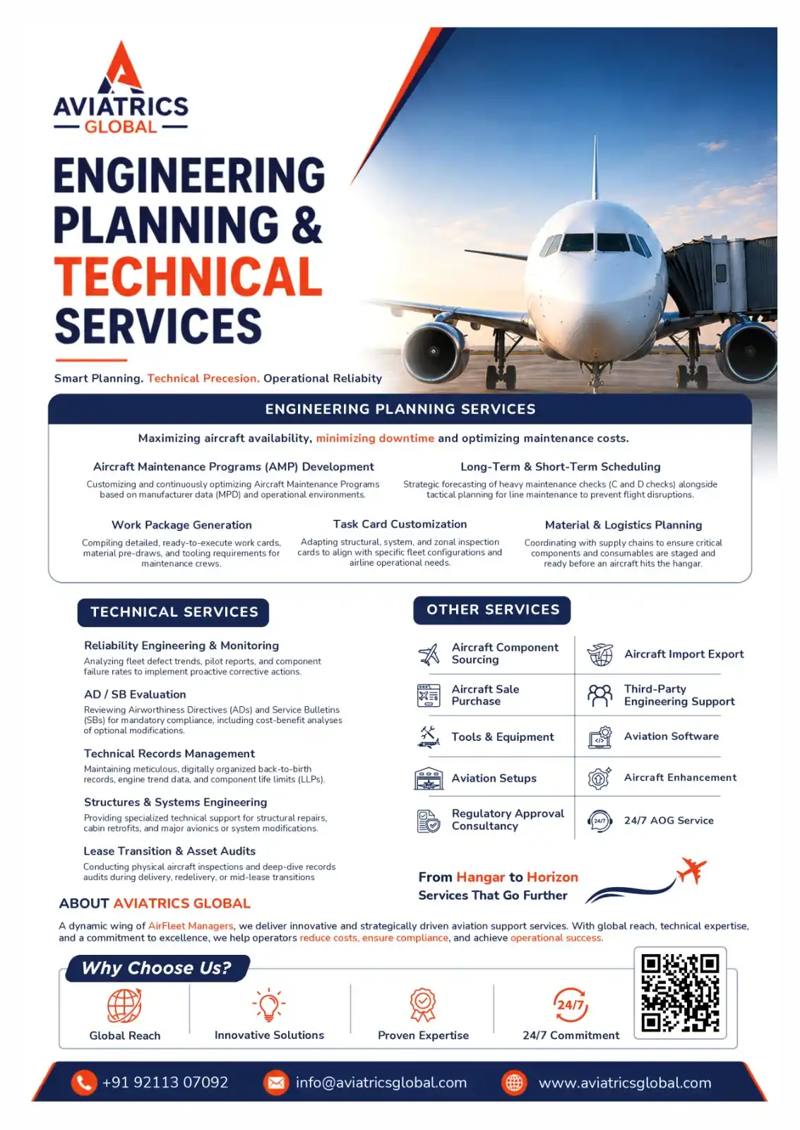 Aviation services ad
