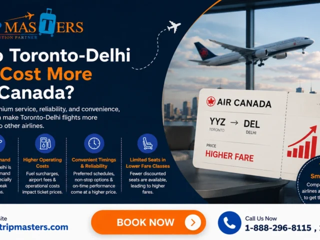 Why do Toronto to Delhi flights cost more via Air Canada?