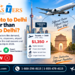 Why Is Toronto to Delhi Always Pricier more Than Vancouver
