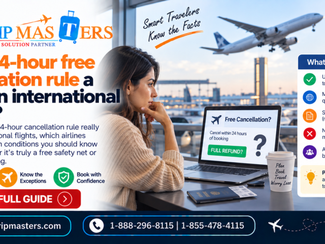 Is the 24-Hour Free Cancellation Rule a Scam on International Tickets?