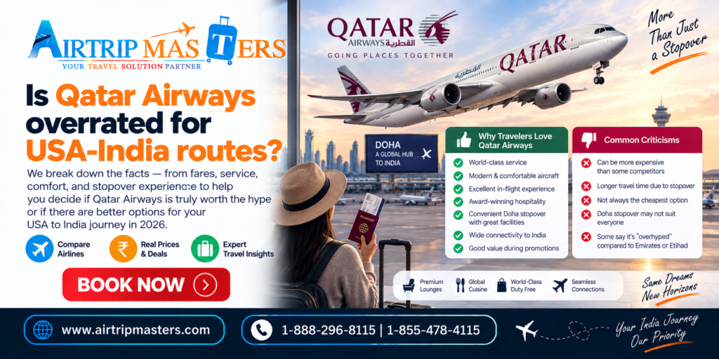 Is Qatar Airways Overrated for USA-India Flights?